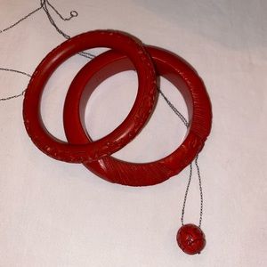 Antique necklace and bracelet set